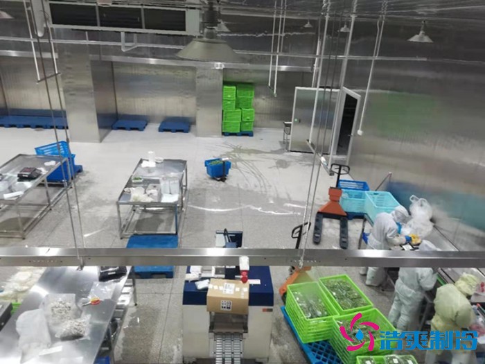 上海儒汇净菜中央厨房冷库建造工程案例